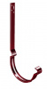 Крюк желоба длинный полоса 125/90 Ral 3005 Grand Line